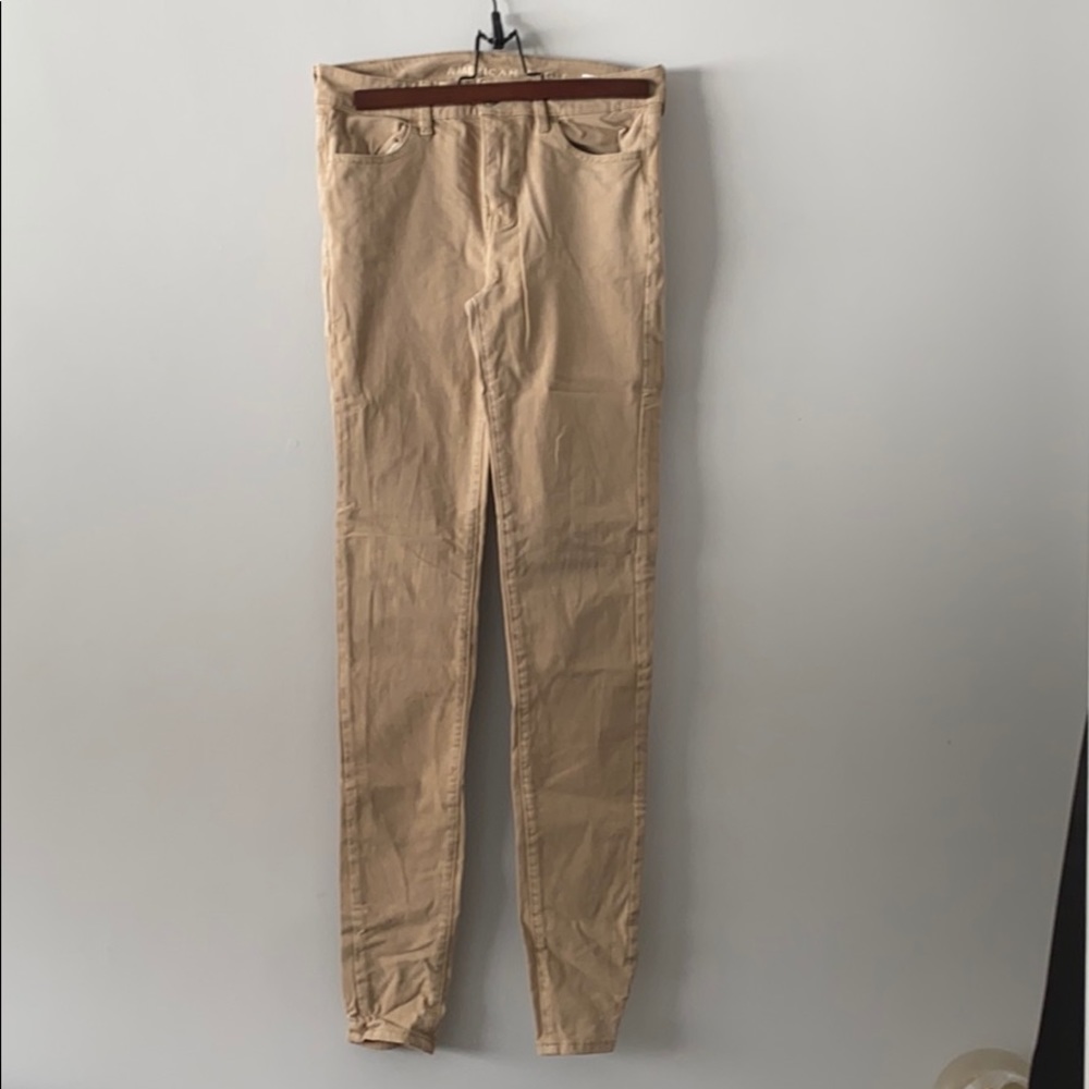 American Eagle Khaki Jeggings